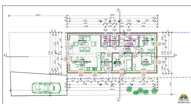 Eladó családi ház, Diósdon 99.99 M Ft, 4 szobás
