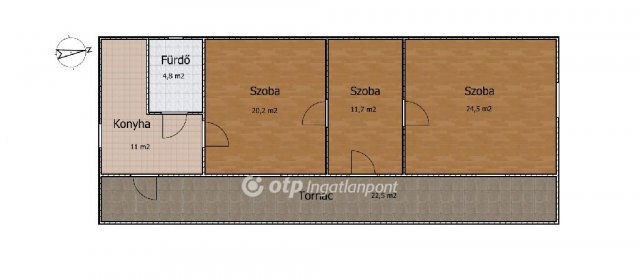 Eladó családi ház, Lóréven 34.9 M Ft, 3 szobás