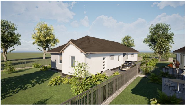 Eladó ikerház, Kiskunlacházán 75 M Ft, 4 szobás