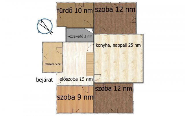 Eladó családi ház, Szigetszentmiklóson 154.9 M Ft, 3+1 szobás