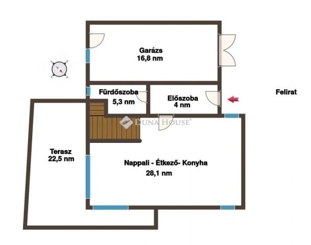 Eladó ikerház, Diósdon 134.9 M Ft, 4 szobás