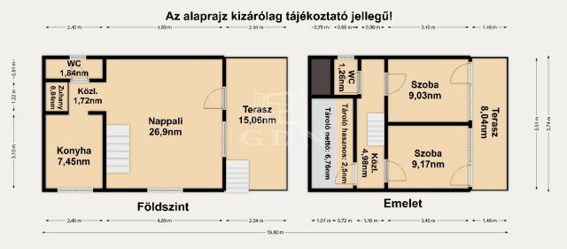 Eladó nyaraló, Tóalmáson 28.9 M Ft, 2 szobás