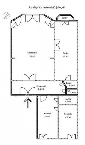 Eladó téglalakás, Budapesten, XIII. kerületben 107.9 M Ft