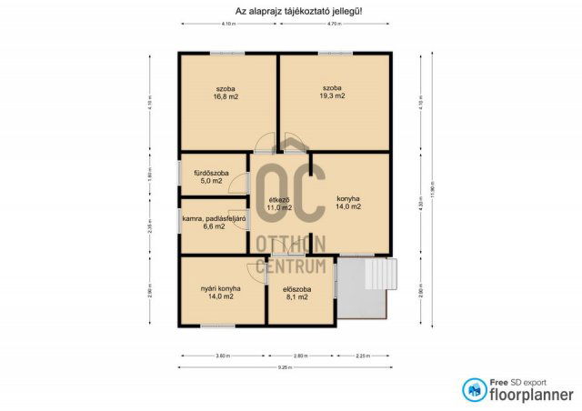 Eladó családi ház, Nagykanizsán 39.9 M Ft, 4 szobás