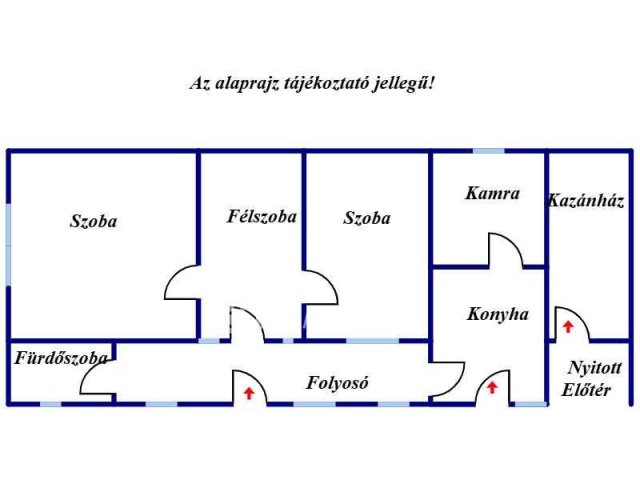 Eladó családi ház, Körösszakálon 7.2 M Ft, 2+1 szobás