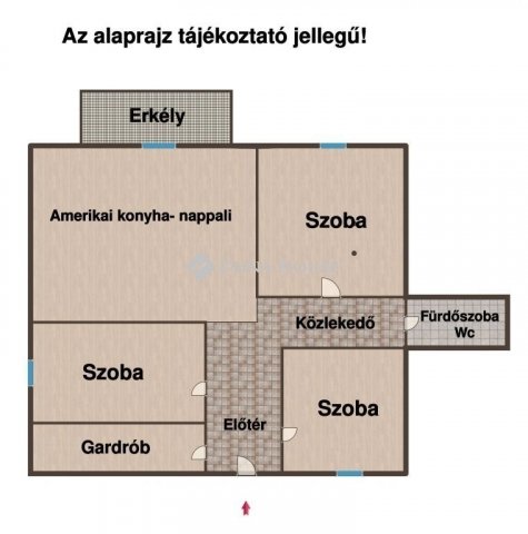 Eladó téglalakás, Balatonalmádiban 90.9 M Ft, 4 szobás