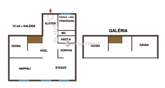 Eladó téglalakás, Kecskeméten 89.9 M Ft, 2 szobás