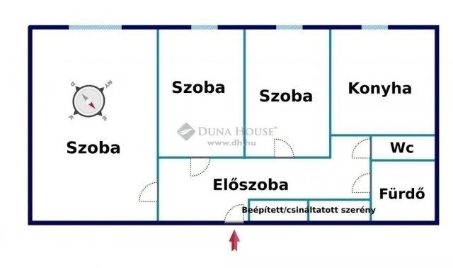 Eladó panellakás, Budapesten, XIX. kerületben 64.9 M Ft