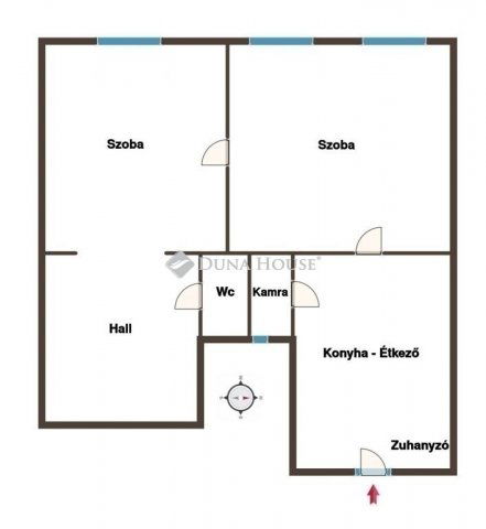 Eladó téglalakás, Budapesten, VIII. kerületben 57.9 M Ft