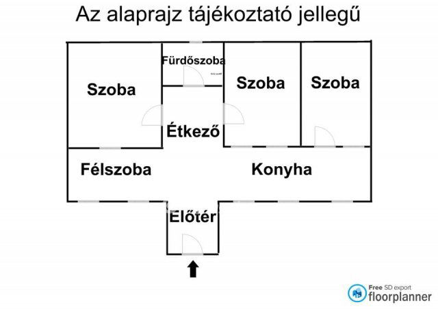 Eladó családi ház, Pándon 29.9 M Ft, 3+1 szobás