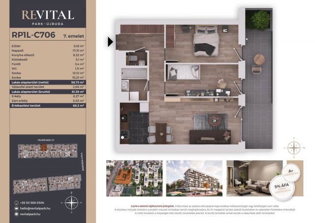 Eladó téglalakás, Budapesten, XI. kerületben, Fehérvári úton