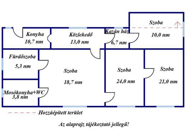 Eladó családi ház, Biharnagybajomban 8.5 M Ft, 3+1 szobás