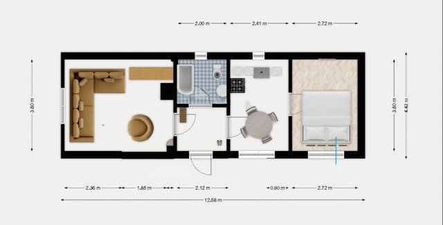 Eladó családi ház, Göncön 4.5 M Ft, 1+1 szobás