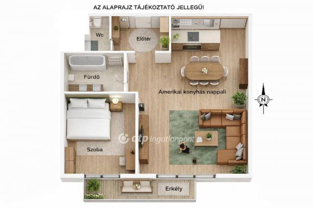 Eladó téglalakás, Budapesten, XIII. kerületben 84.99 M Ft