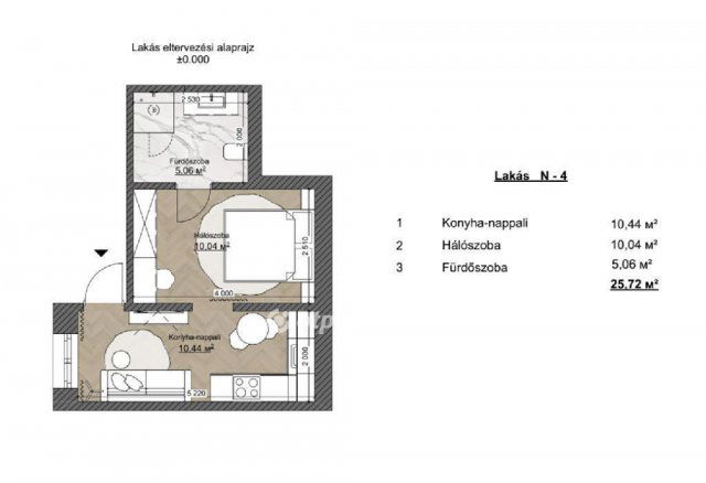 Eladó téglalakás, Budapesten, VII. kerületben 59 M Ft, 2 szobás