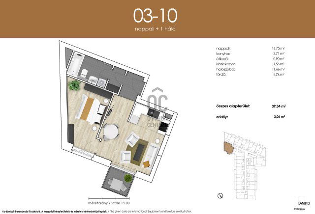 Eladó téglalakás, Budapesten, XIII. kerületben 73.9 M Ft