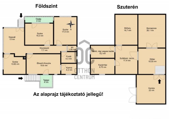 Eladó családi ház, Nagyrédén 54.9 M Ft, 4 szobás