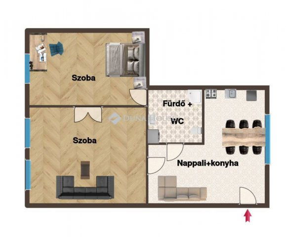 Eladó téglalakás, Budapesten, VIII. kerületben, Vas utcában