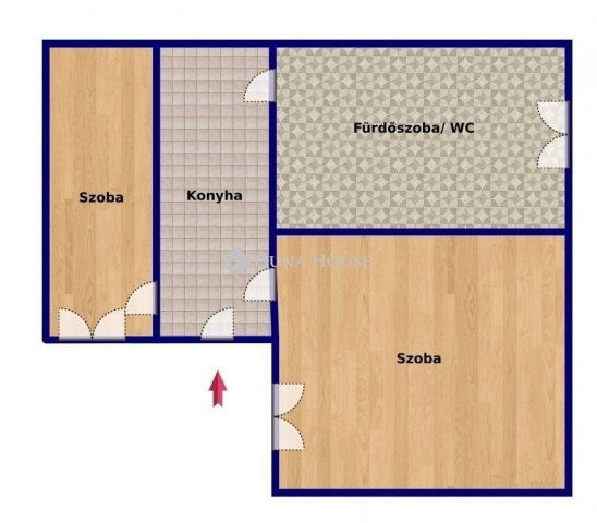 Eladó téglalakás, Budapesten, VIII. kerületben 58.9 M Ft