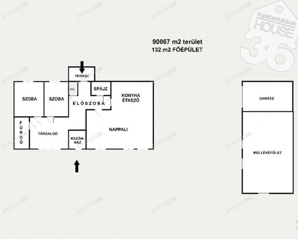 Eladó mezogazdasagi ingatlan, Kecskeméten 89.9 M Ft, 3 szobás