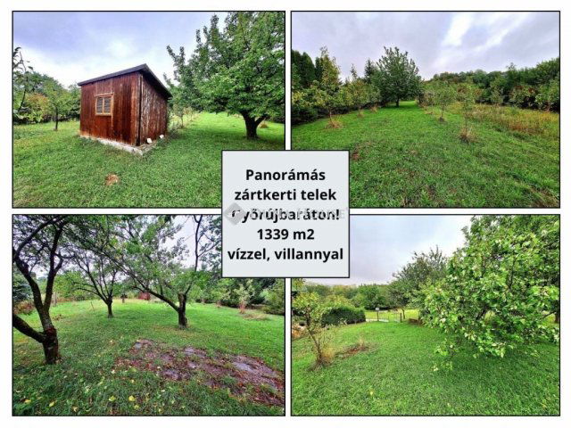 Eladó telek, Győrújbaráton 14.9 M Ft / költözzbe.hu