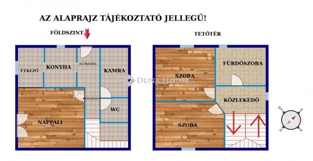 Eladó téglalakás, Pápán 48.1 M Ft, 3 szobás