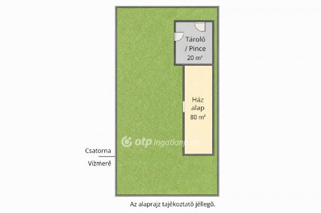 Eladó telek, Tabajdon 9.99 M Ft / költözzbe.hu