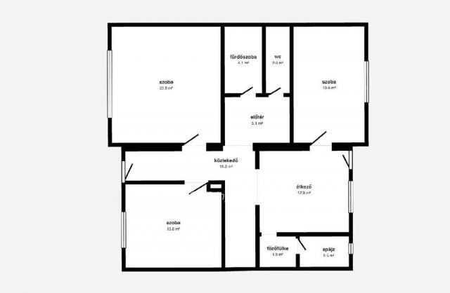 Eladó családi ház, Sajószentpéteren 49.9 M Ft, 4 szobás