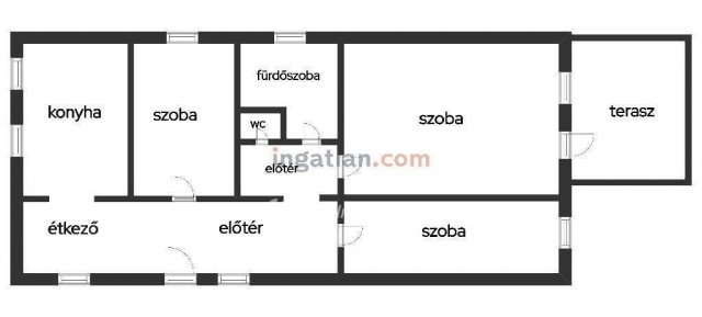 Eladó családi ház, Szolnokon 69 M Ft, 3 szobás