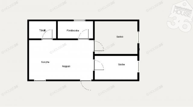 Eladó ikerház, Nagykőrösön 14.5 M Ft, 2 szobás