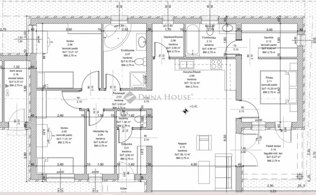 Eladó ikerház, Monoron 109.999 M Ft, 4 szobás