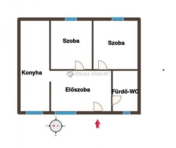 Eladó családi ház, Kaposváron 9 M Ft, 2 szobás