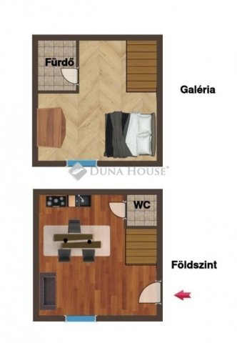 Eladó téglalakás, Budapesten, VI. kerületben 55 M Ft, 2 szobás