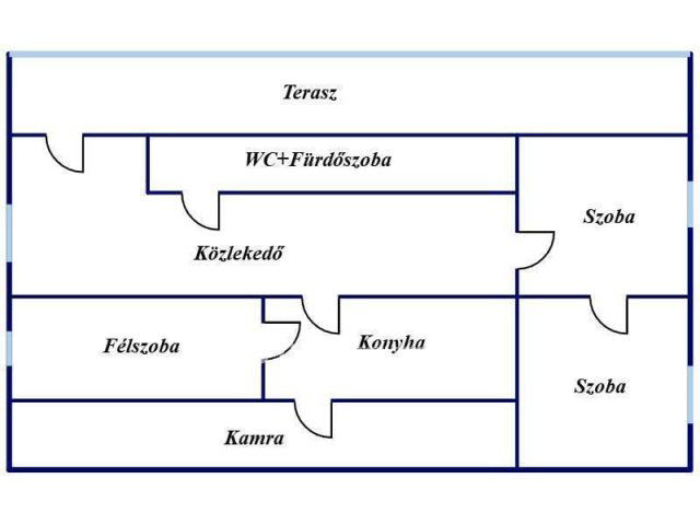 Eladó családi ház, Balkányban 35 M Ft, 2+1 szobás