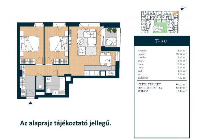 Eladó téglalakás, Budapesten, XIII. kerületben 138.4 M Ft