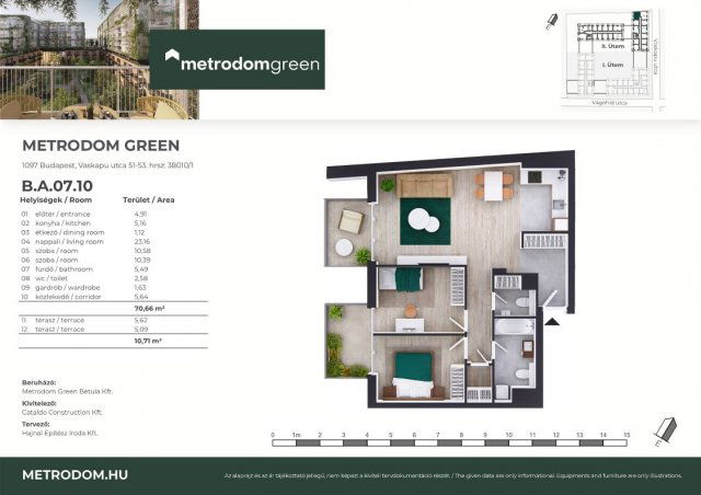 Eladó téglalakás, Budapesten, IX. kerületben, Vaskapu utcában