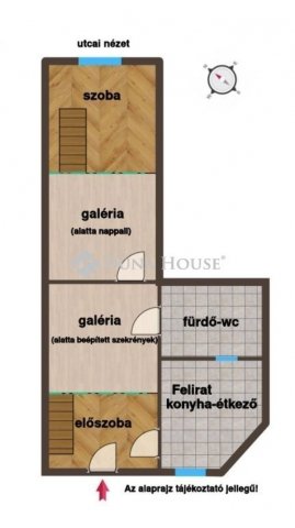 Eladó téglalakás, Budapesten, VI. kerületben 65 M Ft, 1 szobás