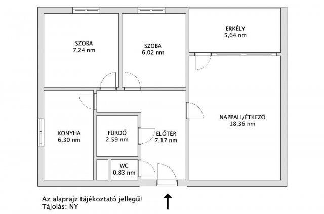 Eladó panellakás, Budapesten, XI. kerületben 89 M Ft, 1+2 szobás