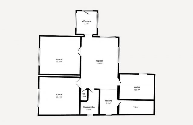 Eladó családi ház, Nyírbátorban 71.5 M Ft, 3 szobás