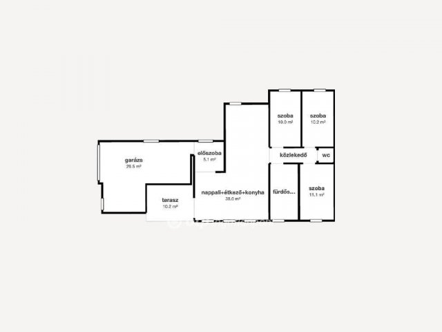 Eladó ikerház, Kistokajon 100 M Ft, 3 szobás