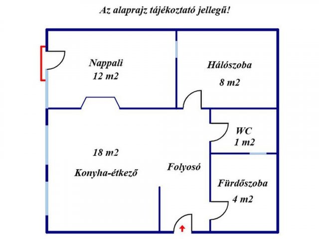 Eladó téglalakás, Kecskeméten 42.49 M Ft, 1+1 szobás