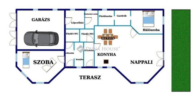 Eladó családi ház, Halásztelken 195 M Ft, 5 szobás