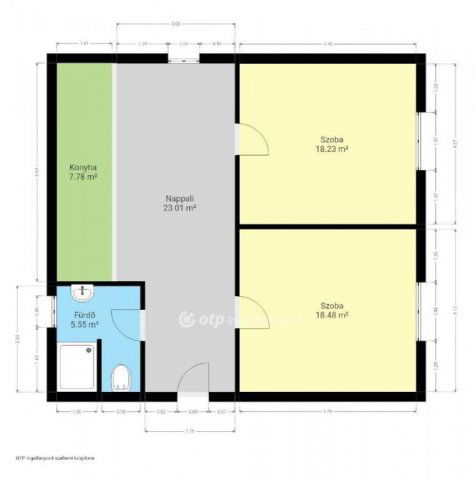 Eladó családi ház, Kupon 23.9 M Ft, 2 szobás