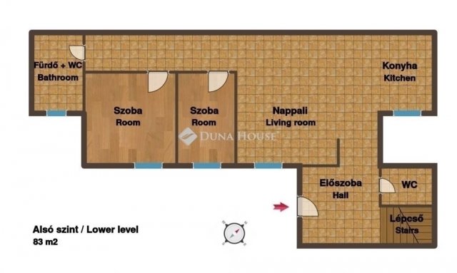 Eladó téglalakás, Budapesten, VI. kerületben 211 M Ft, 4 szobás