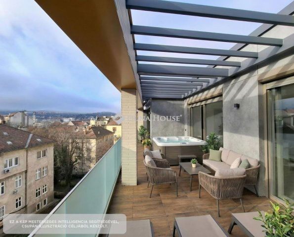 Kiadó téglalakás, albérlet, Budapesten, I. kerületben, 2 szobás