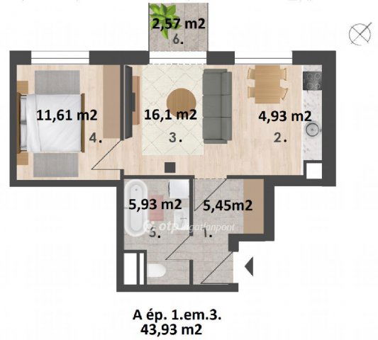 Eladó téglalakás, Budapesten, XIV. kerületben 79.88 M Ft
