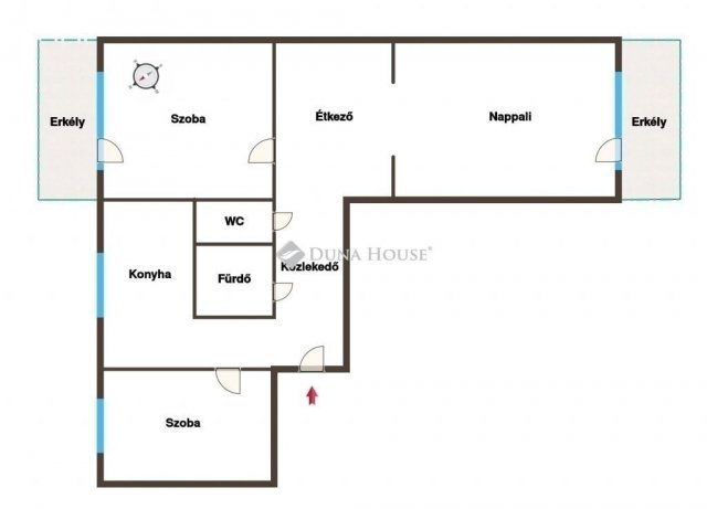 Eladó panellakás, Budapesten, XV. kerületben 86.7 M Ft, 3 szobás