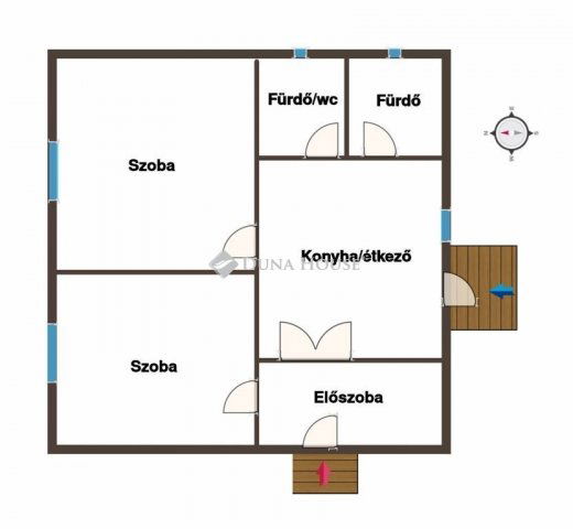 Eladó családi ház, Tiszakécskén 20 M Ft, 2 szobás