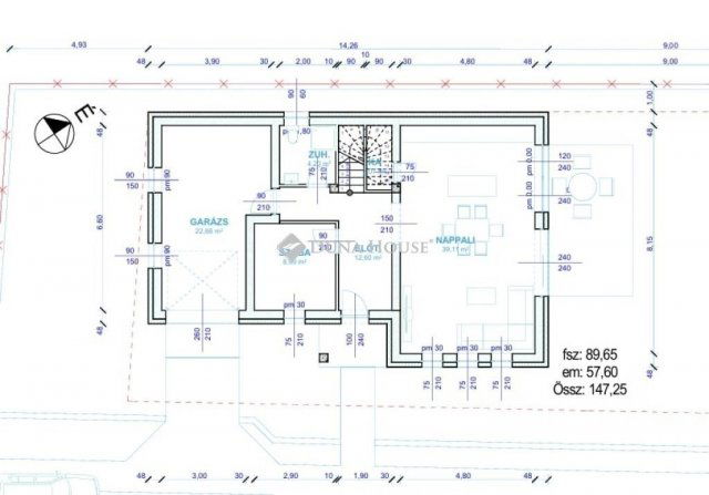Eladó ikerház, Gyálon 144.9 M Ft, 5 szobás