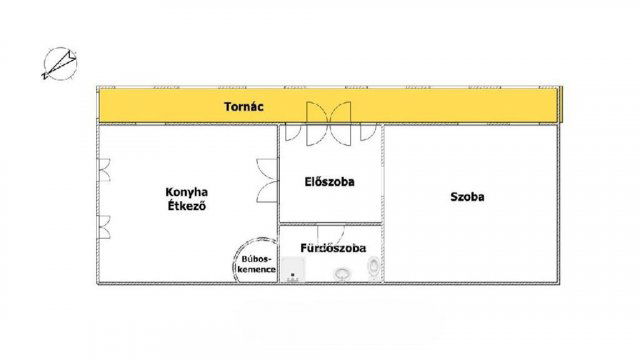 Eladó családi ház, Kerecsenden 17 M Ft, 3 szobás